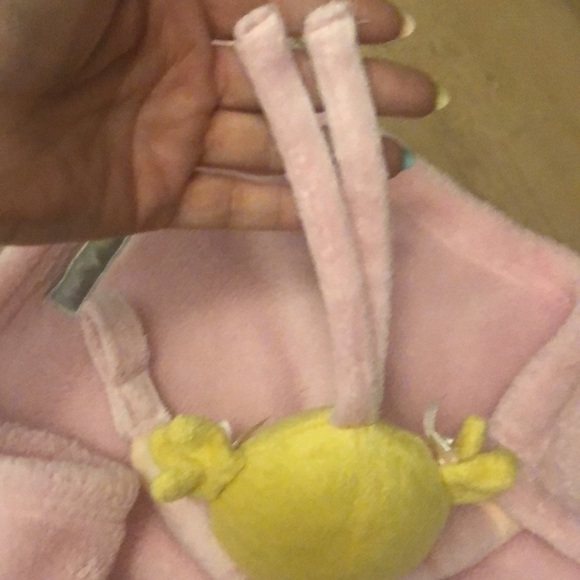 Blankets & Beyond Pink Doll Baby Lovey Security Blanket - Picture 10 of 13